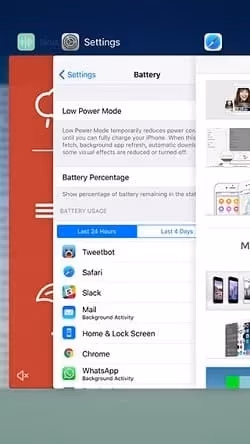 Kill background apps
