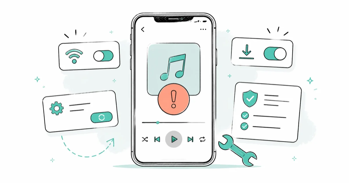 Spotify Not Playing Songs: 9 Fixes That Work in 2026 cover image
