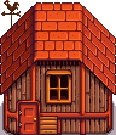 Chicken Deluxe Coop Stardew