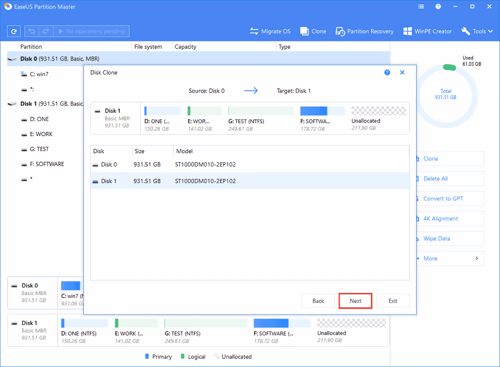 Replace the malfunctioning hard drives