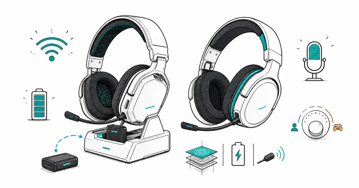 Arctis Nova Pro vs Audeze Maxwell: Wireless Flagship Winner