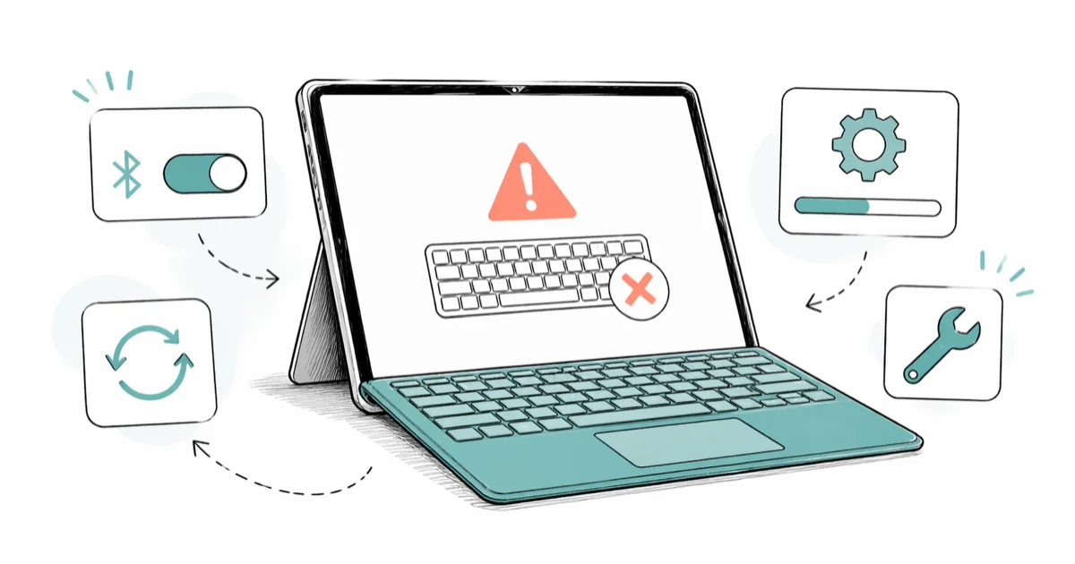 Surface Keyboard Not Working? 12 Fixes That Work in 2026 cover image