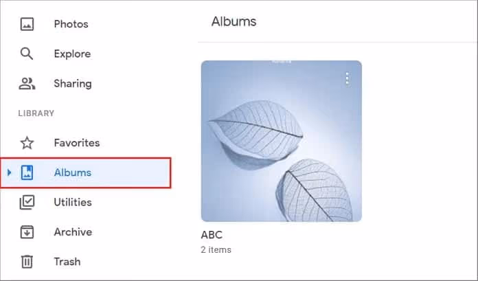 How to Create an Individual Album 