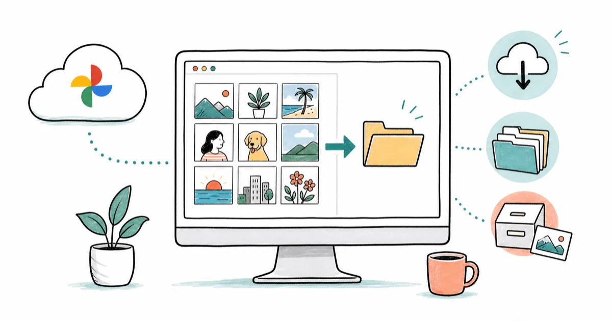 How to Sync Google Photos to a PC: 3 Methods (2026) cover image