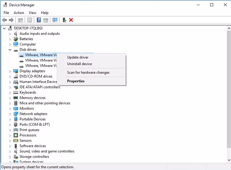 Update the Graphics drivers