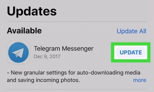Telegram Update