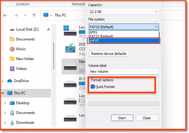 Check And Format Your Usb Drive