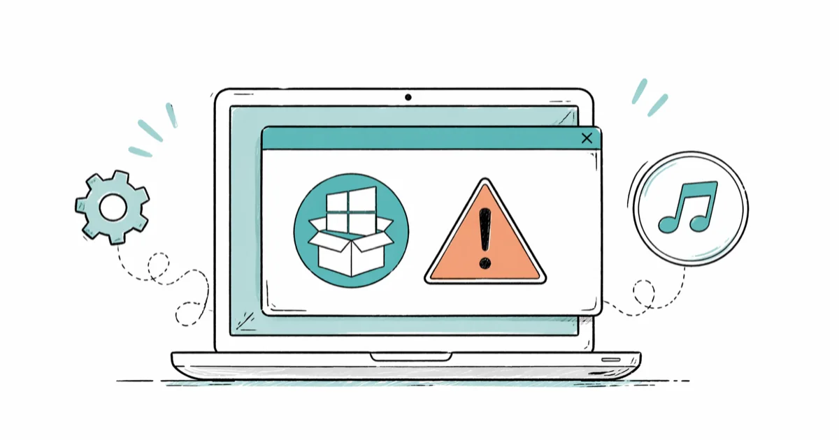 Fix iTunes 'Problem With Windows Installer Package' Error cover image