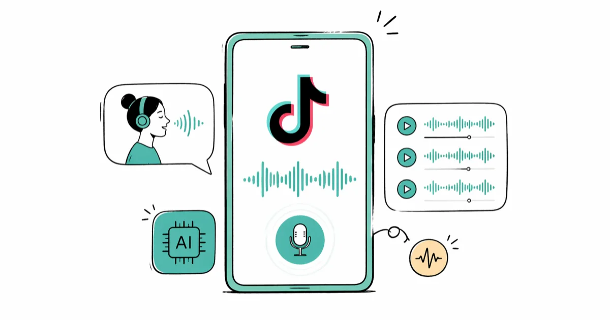 TikTok Voice Generator: Create Engaging AI Voiceovers cover image