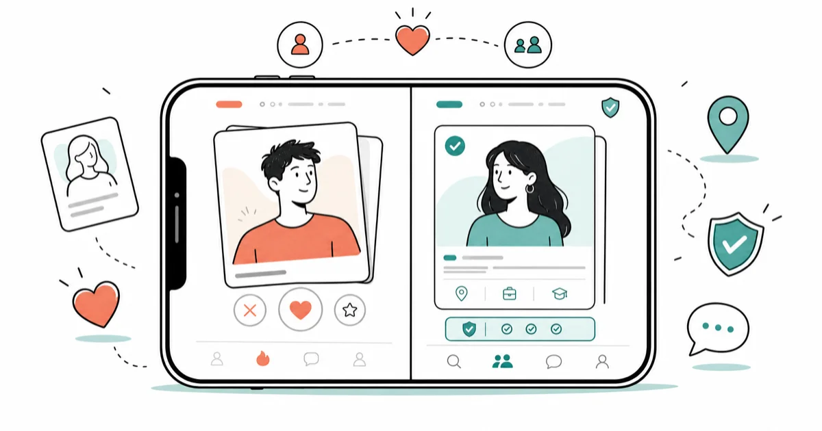 Tinder vs Badoo: The Honest 2026 Dating App Comparison cover image