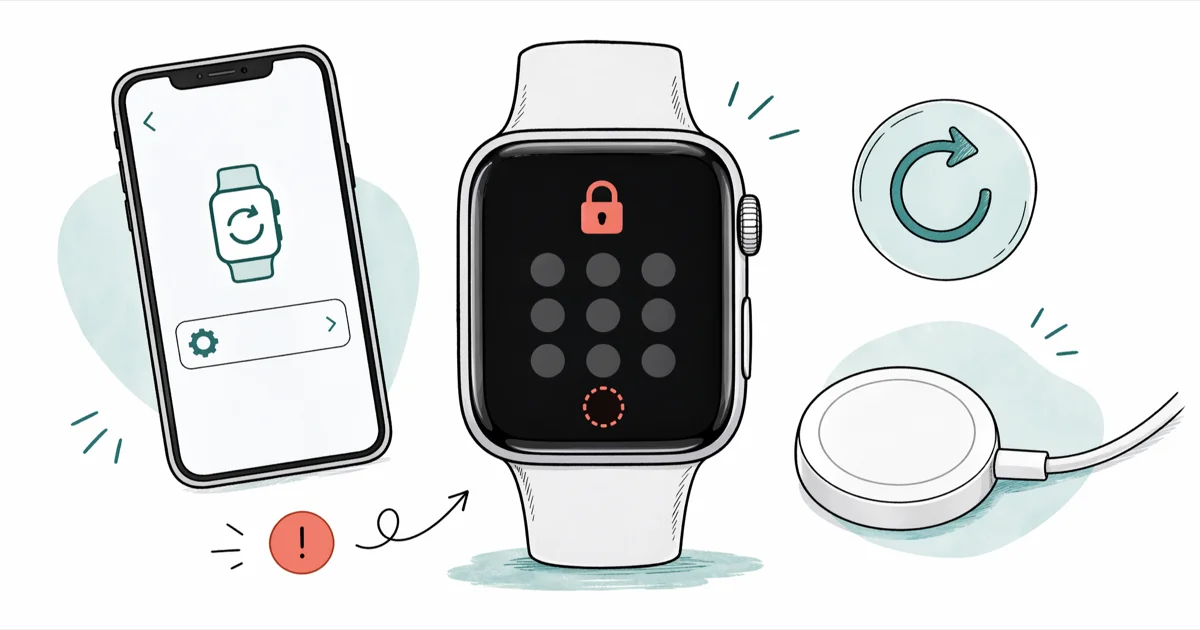 Too Many Passcode Attempts on Apple Watch: How to Reset cover image