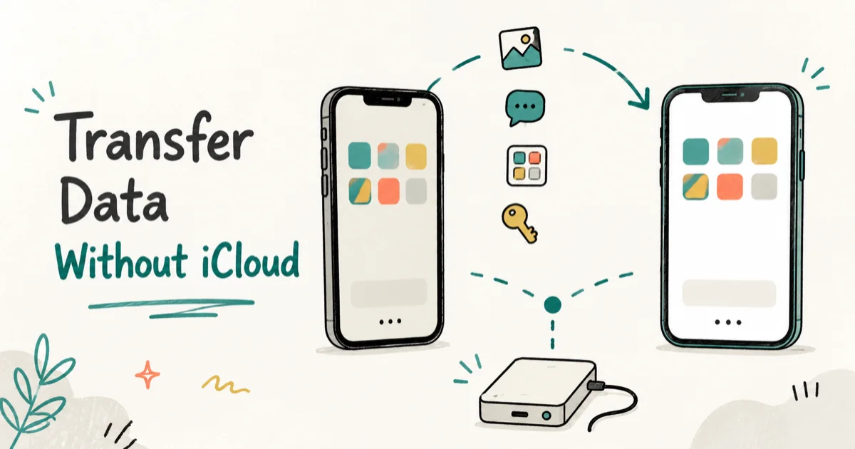 How to Transfer Data to a New iPhone Without iCloud