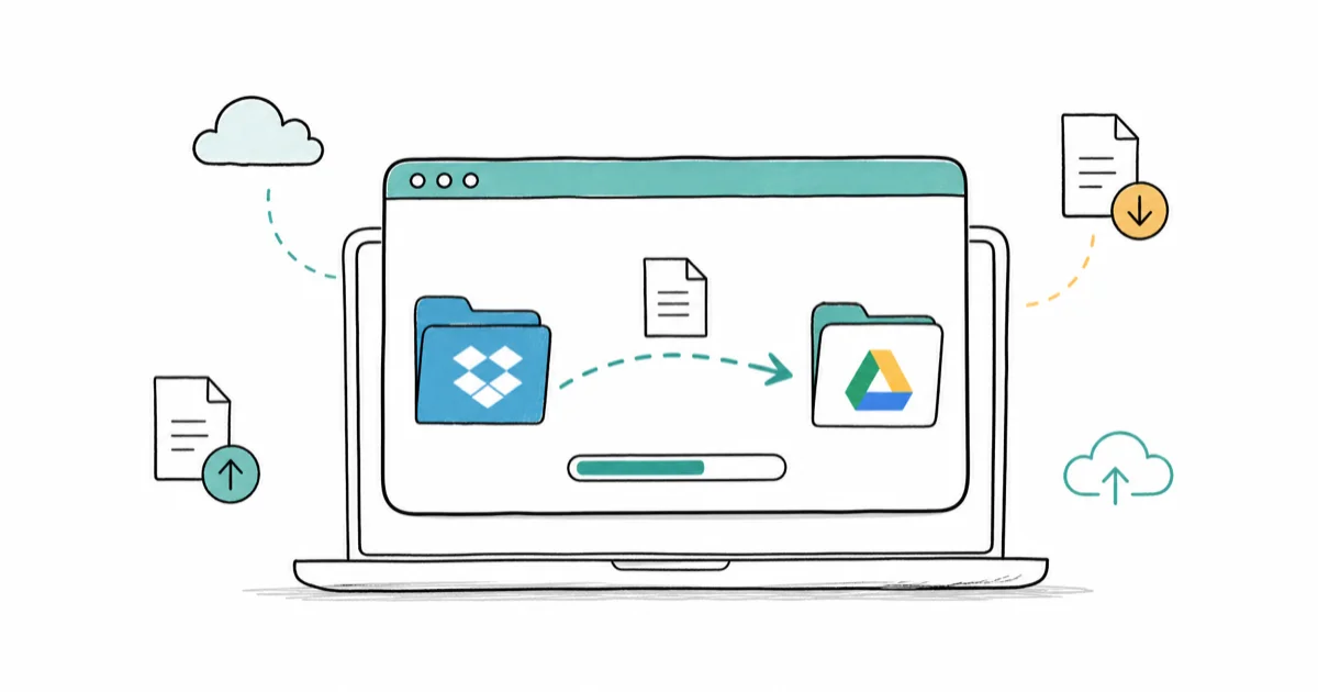 How to Transfer Files From Dropbox to Google Drive (2026) cover image