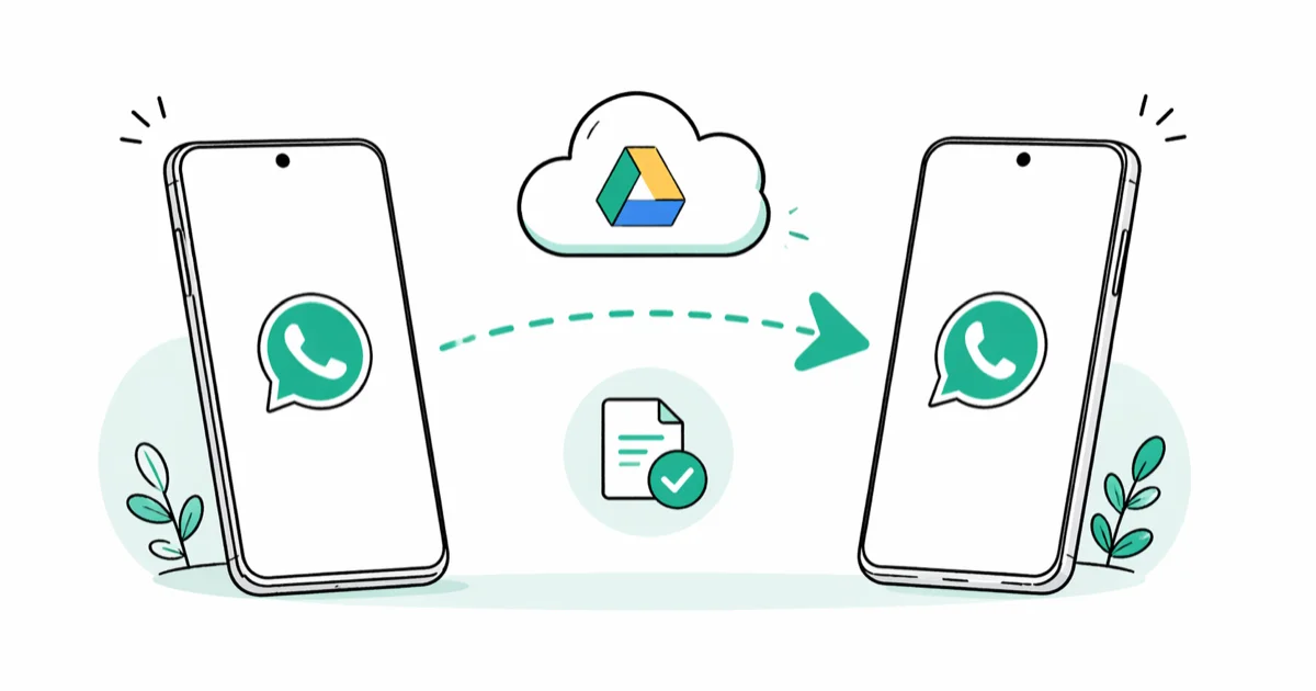 Transfer WhatsApp to a New Android Phone in Minutes cover image