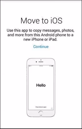 Transfer WhatsApp Messages to iPhone 12 Using Move to iOS