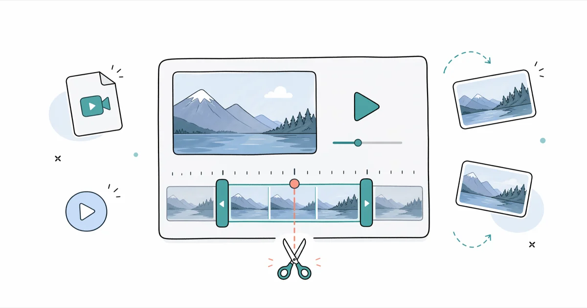 How to Trim MP4 Videos: 5 Free Tools, No Quality Loss cover image
