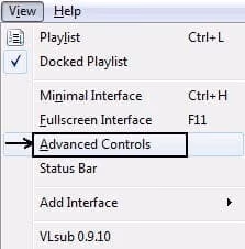 VLC Advanced Controls