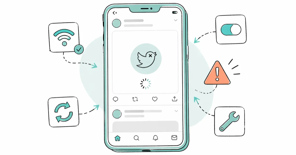 Tweets Aren't Loading Right Now? 8 Fixes That Work in 2026 cover image