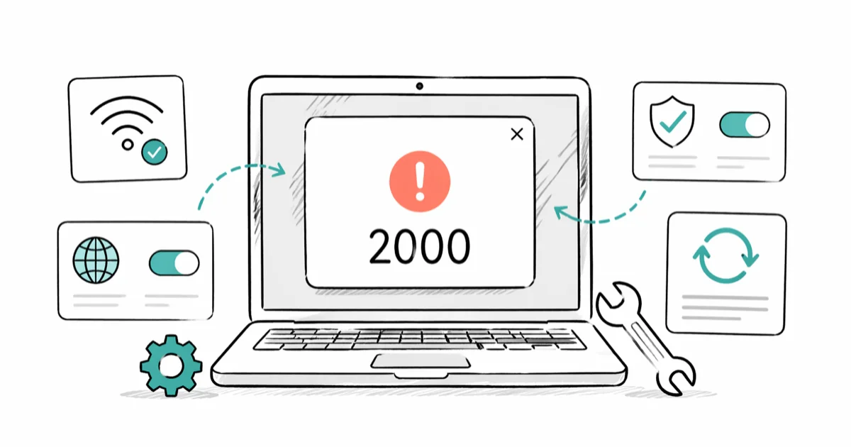 How to Fix Twitch Error 2000: Network Fixes for 2026 cover image