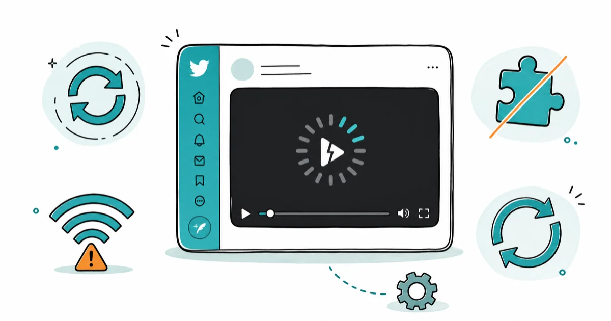 Twitter Videos Not Playing: Comprehensive Troubleshooting cover image