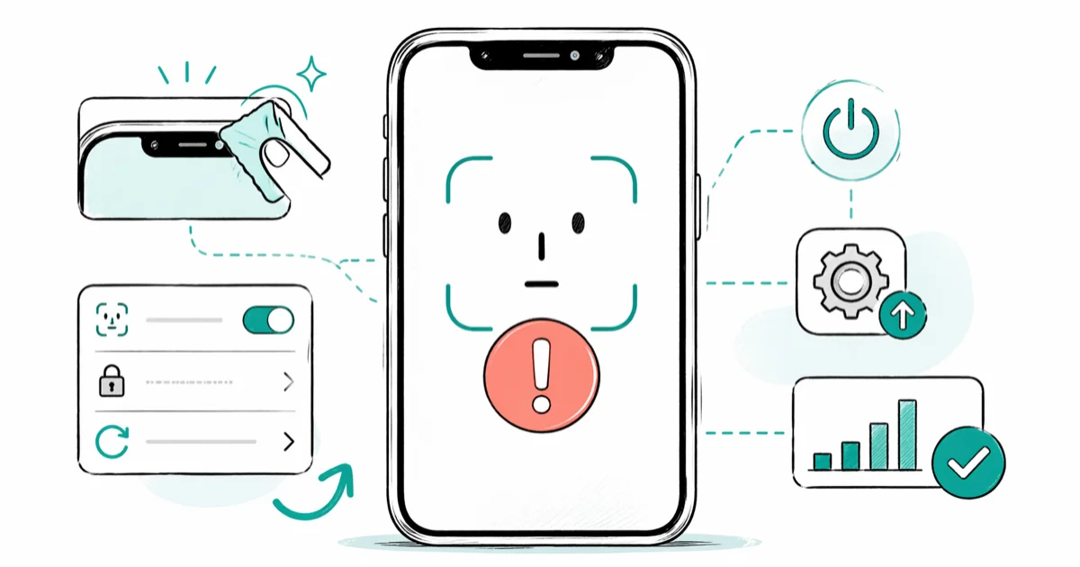 Unable to Activate Face ID on This iPhone: 8 Fixes cover image
