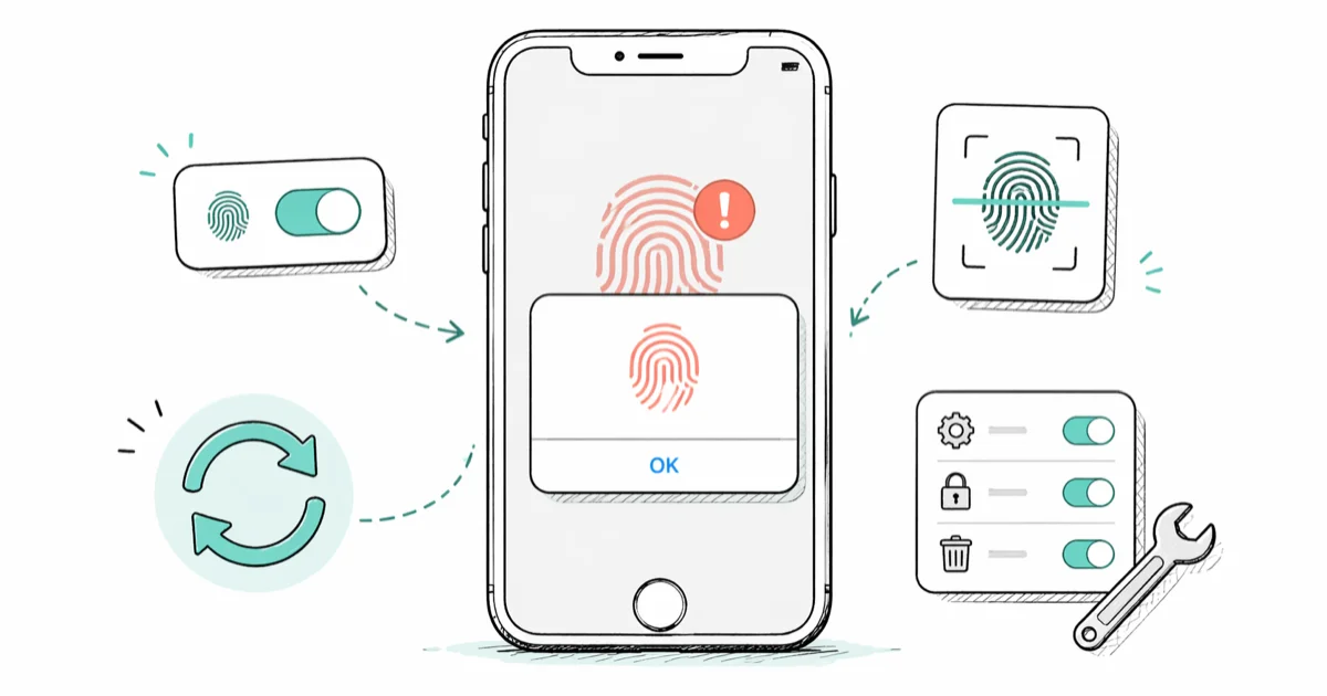 Unable to Activate Touch ID on This iPhone: Fix It Yourself cover image