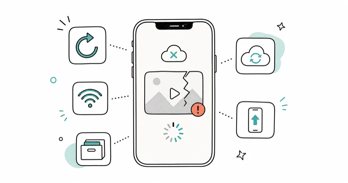 Unable to Load Video or Photos on iPhone: 7 Expert Solutions cover image
