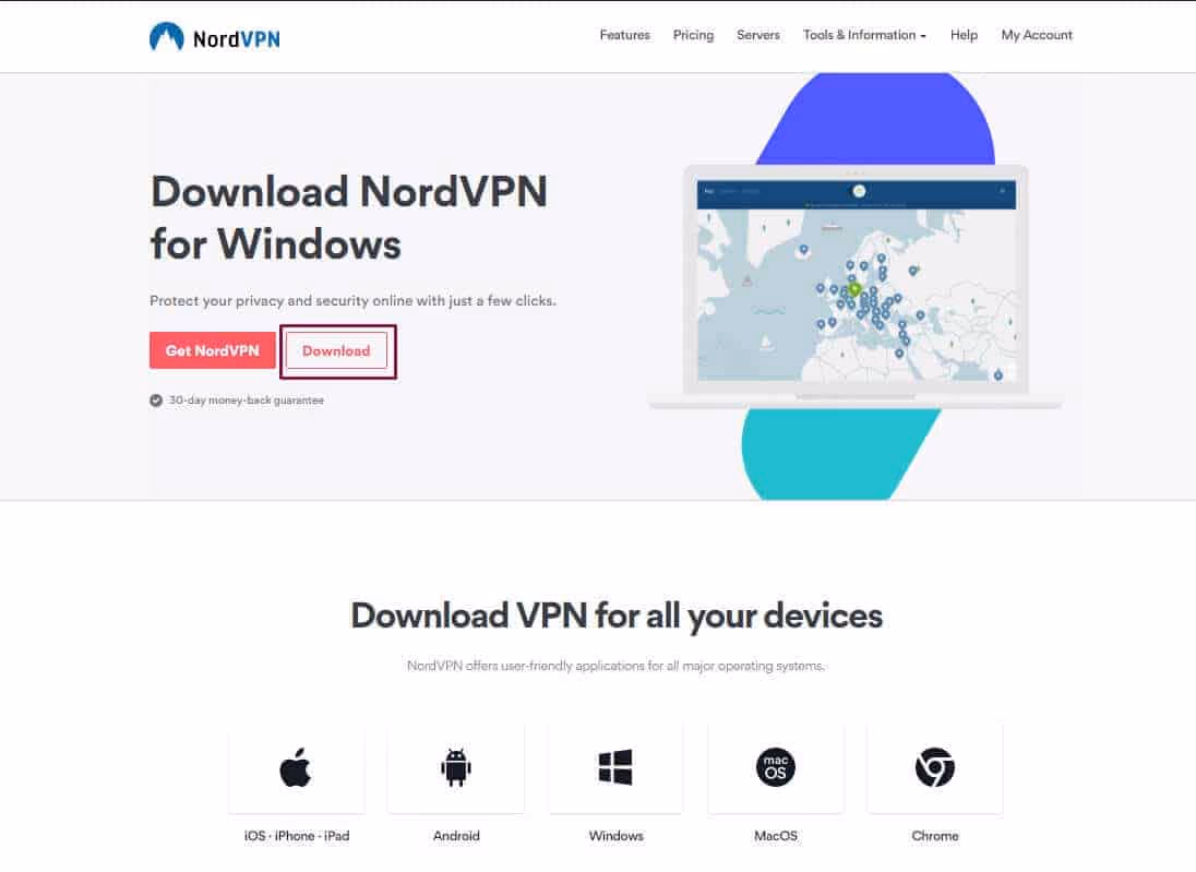 download nordvpn
