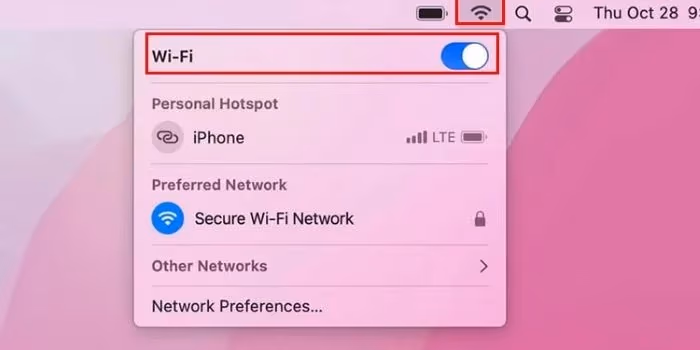 Enabling Wi Fi On A Mac