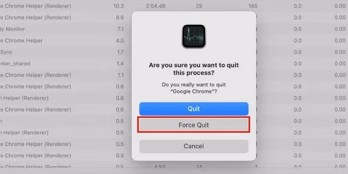 Force Quit Mac