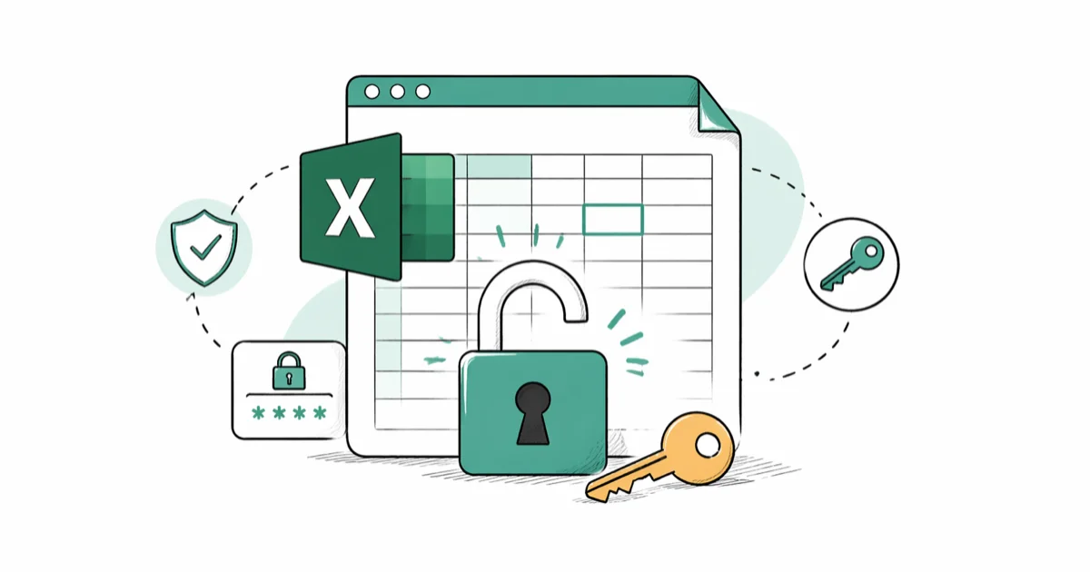 How to Unlock Excel Password on Your Own Spreadsheet (2026) cover image