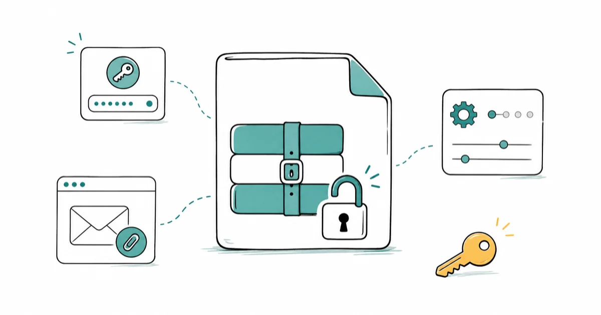 How to Unlock a RAR Password You Own (2026 Methods) cover image