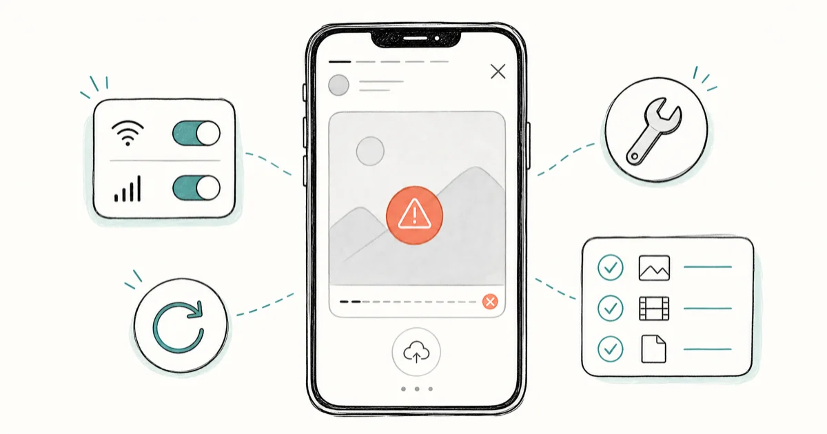 Instagram Story Upload Failed? 9 Fixes That Actually Work cover image