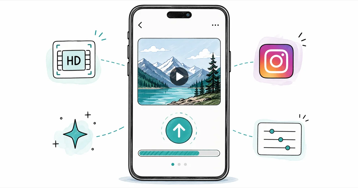 How to Upload High-Quality Videos to Instagram (2026) cover image