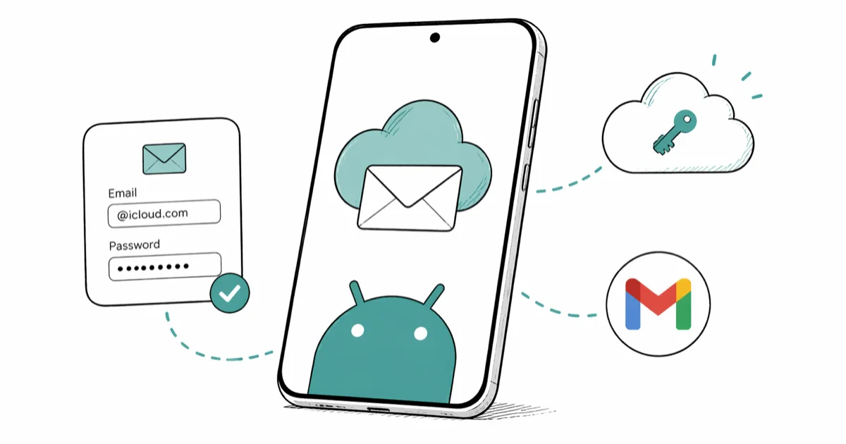 How to Set Up and Use iCloud Email on Android (2026) cover image
