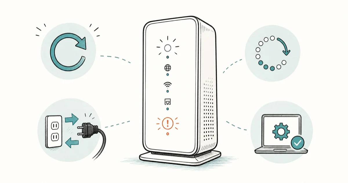 Verizon Router Blinking White Light: 5 Fixes That Work cover image