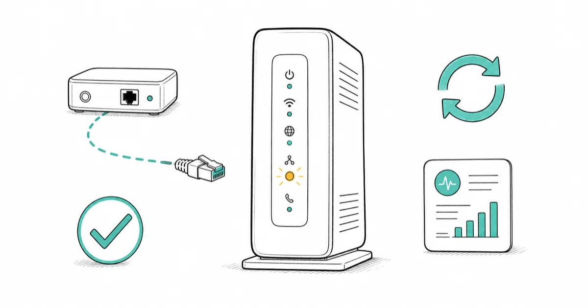 Verizon Router Yellow Light: What It Means and How to Fix It cover image