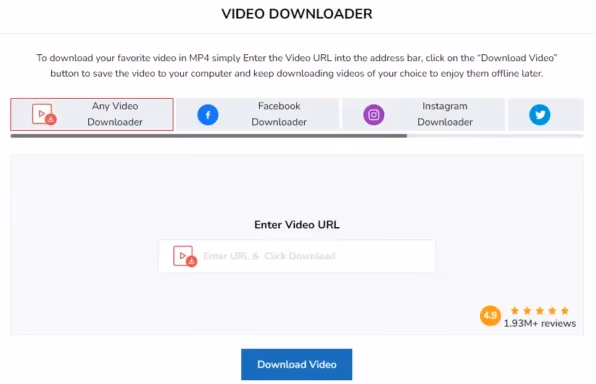 Smallseotools Video Downloader