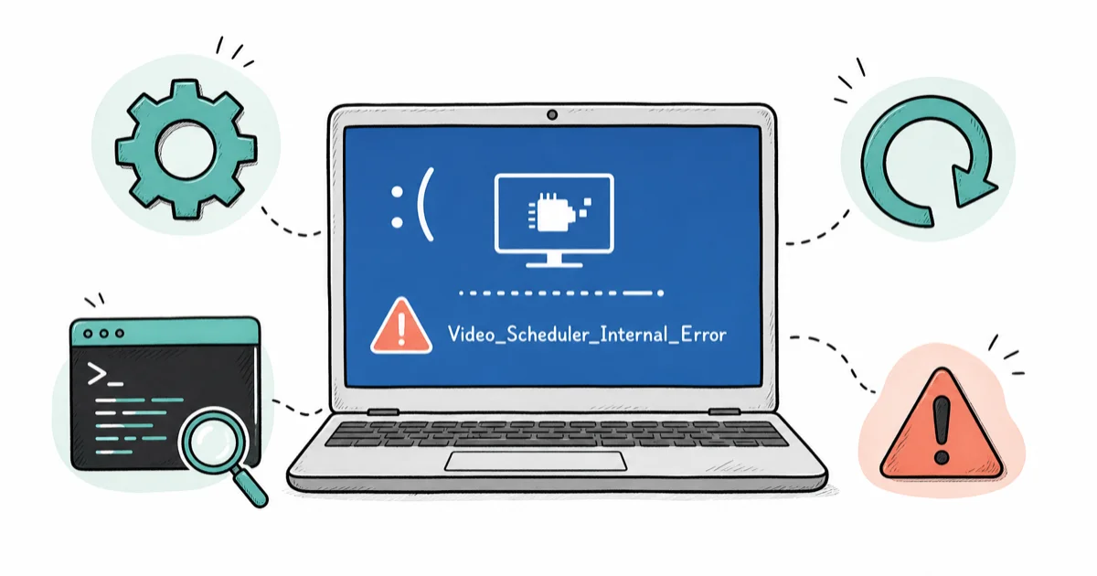 How to Fix Video_Scheduler_Internal_Error on Windows 10/11 cover image