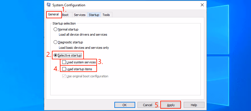 Config System Configuration