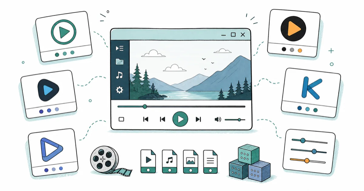 Top 5 VLC Alternatives: Powerful Media Players for Windows cover image