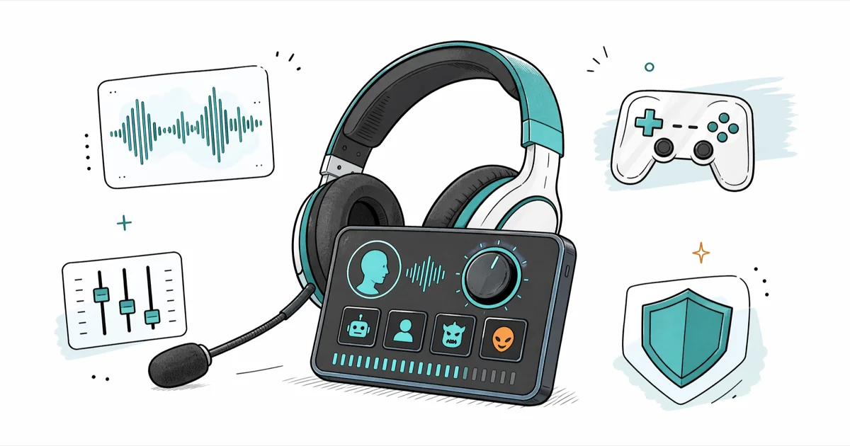 Best Voice Changer for Fortnite: 6 Tools Tested in 2026 cover image