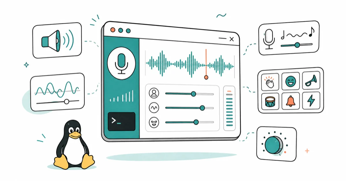 Voice Changer for Linux: Transform Your Audio Experience cover image