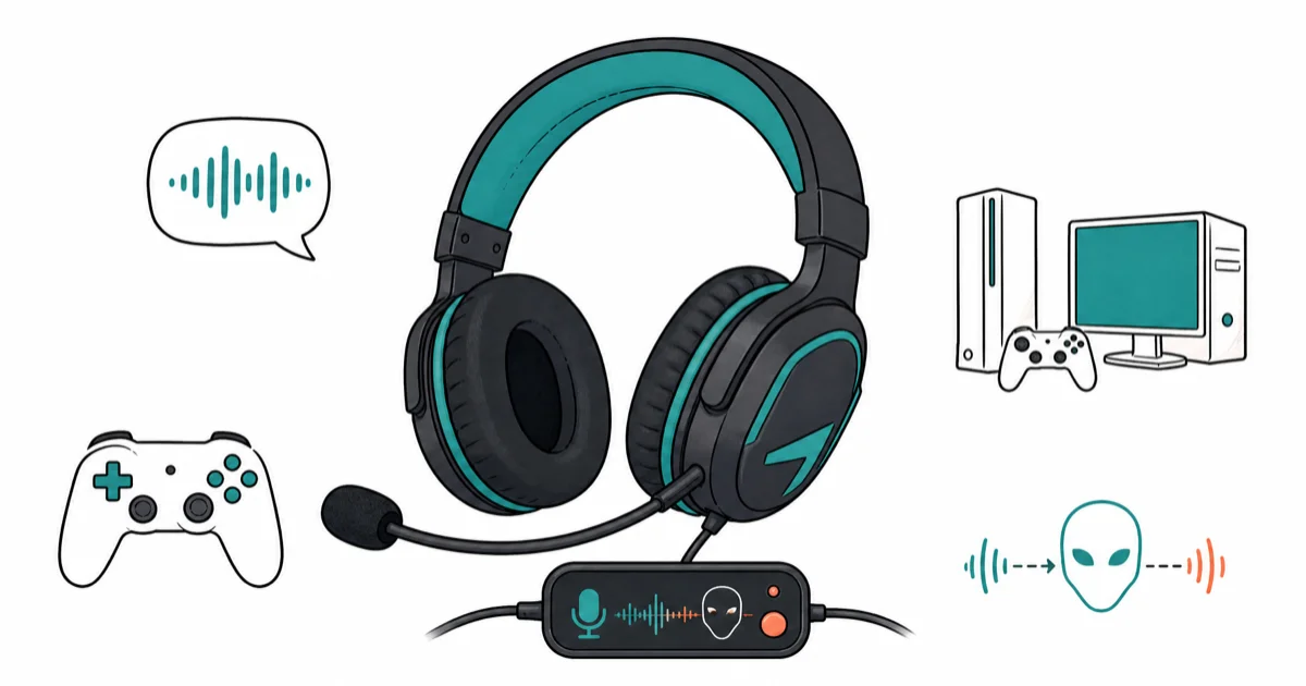 Gaming Headsets with Voice Changers: The Ultimate Guide cover image