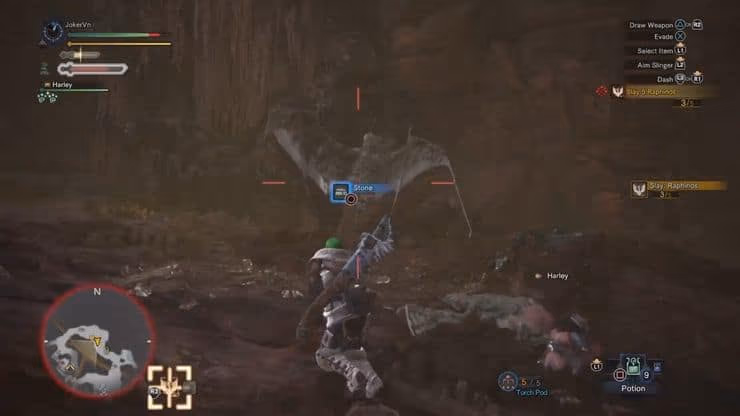 Monsters drop Warped Bones