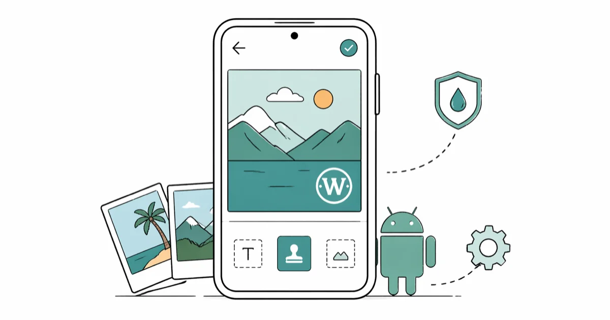 Best Watermark Apps for Android: 7 Tested Options (2026) cover image