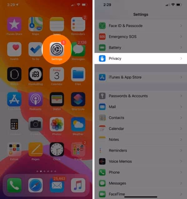 Provide the App with Location Access