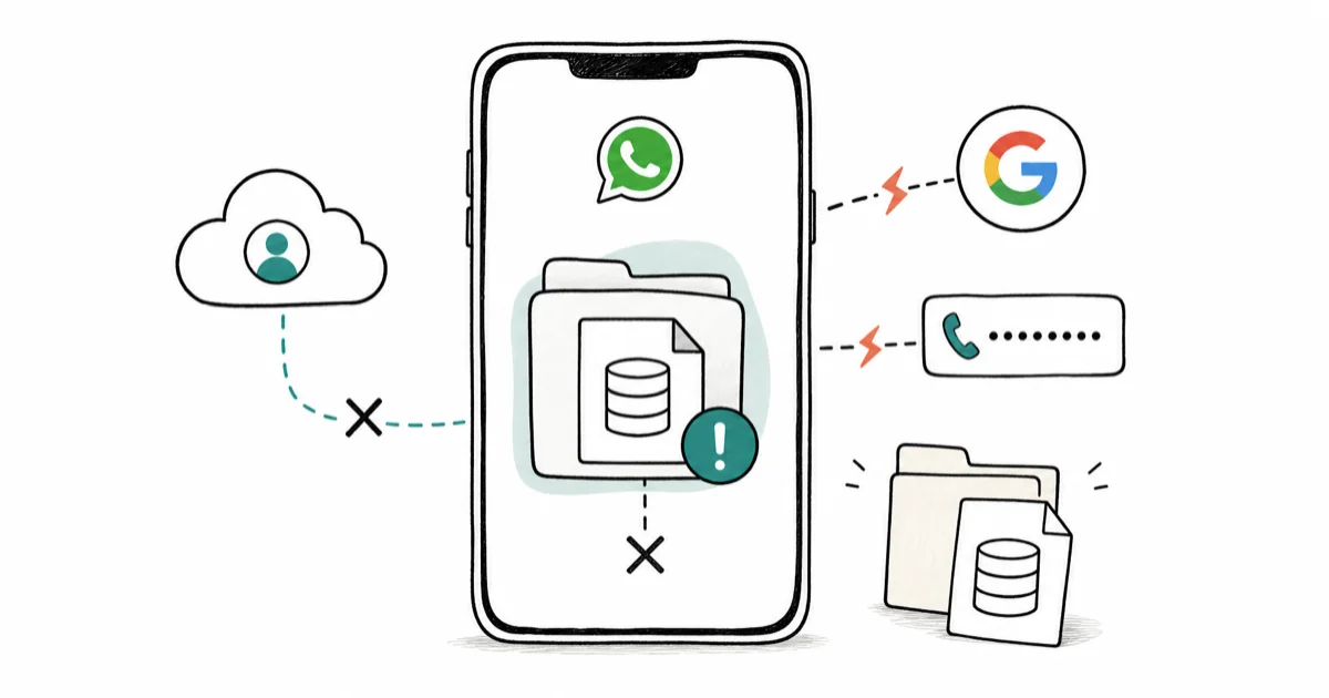 WhatsApp Not Detecting Local Backup? – 3 Solutions! cover image