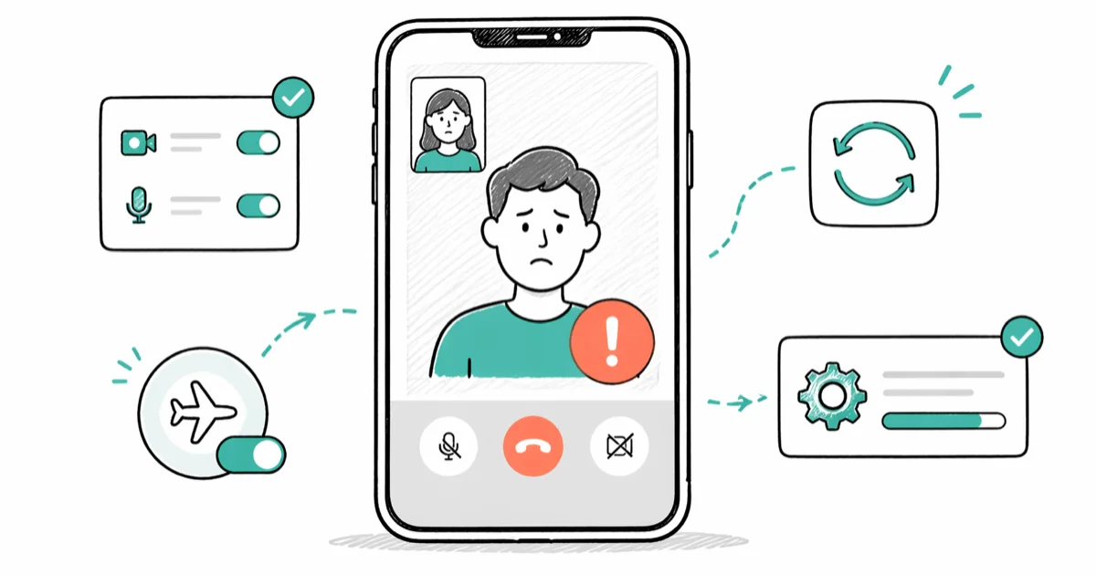 WhatsApp Video Call Not Working: 8 Fixes That Work cover image