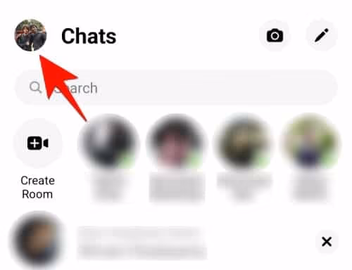 Messenger profile photo